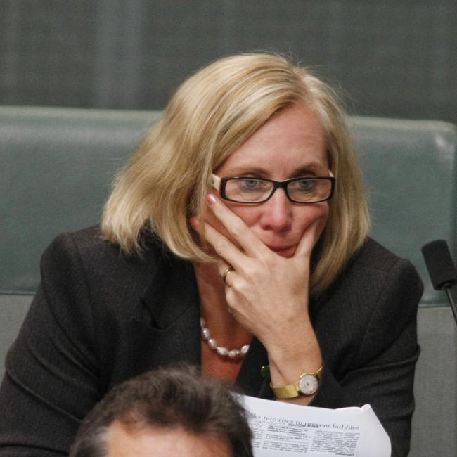 Belinda Neal pictured in Question Time.