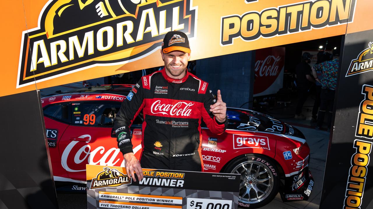 Brodie Kostecki will start the Bathurst 1000 on pole position (Photo by Daniel Kalisz/Getty Images)