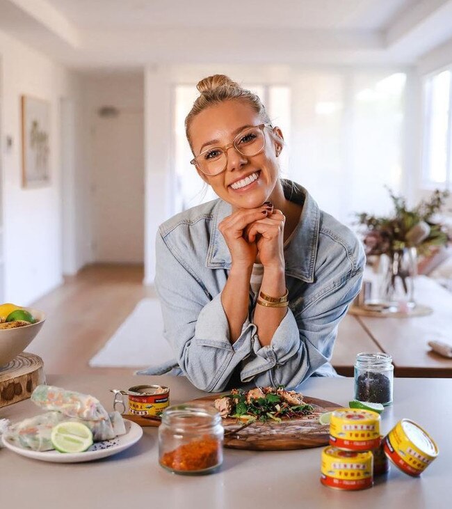 Instagram influencer Sarah Stevenson posts her diet on her page Sarah’s Day.