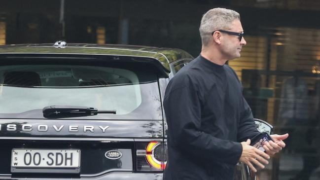 Michael Clarke arriving at the lunch last Friday. His rumoured new romantic interest, Rique Miroshnik, also attended. Picture: Media Mode