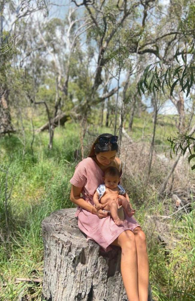 Alice quickly learned her daughter's cues for when she needed to go to the toilet. Picture: Supplied