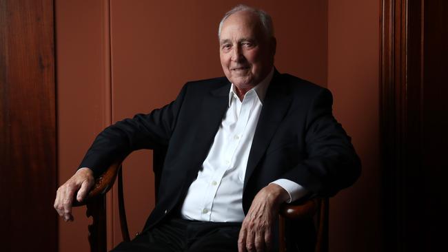 Former prime minister Paul Keating. Picture: John Feder