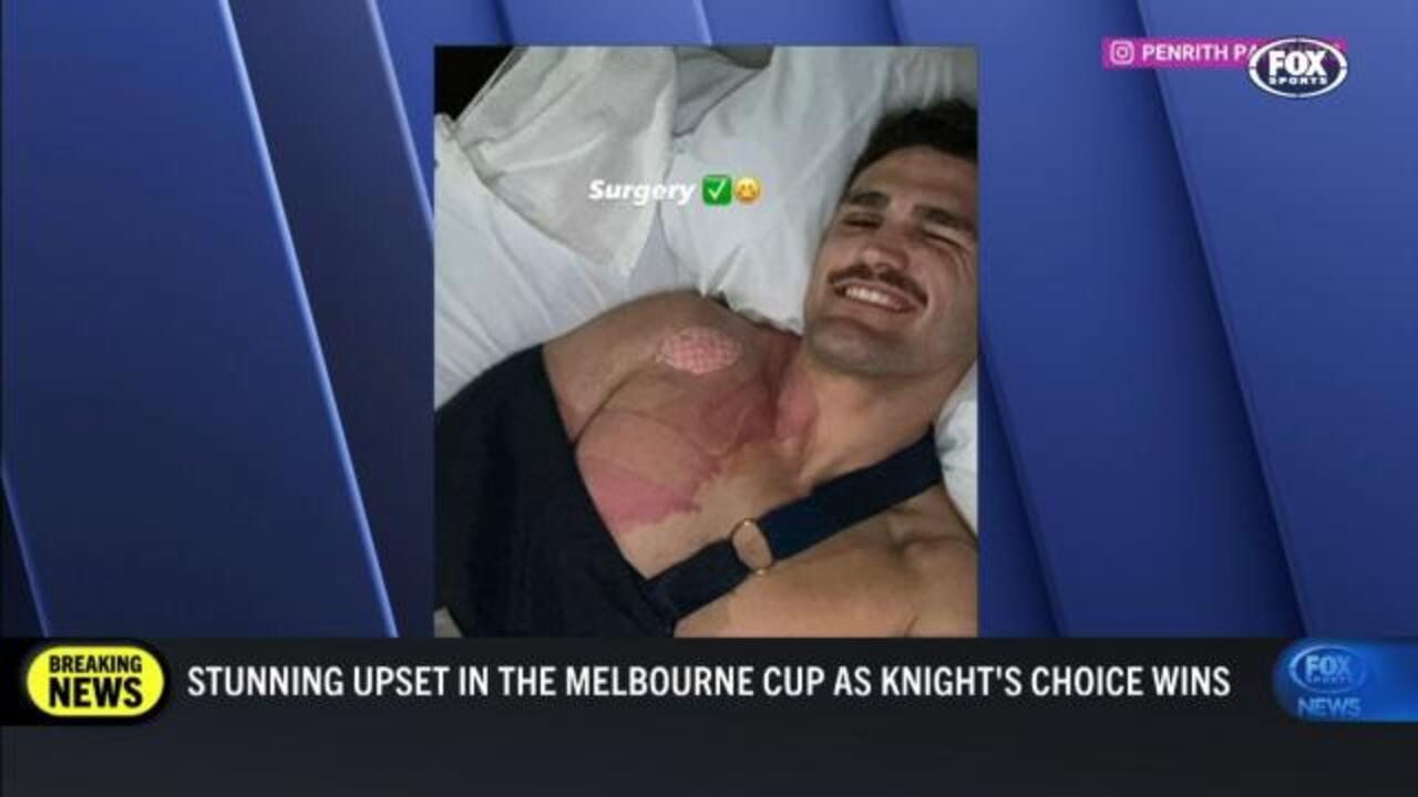 Nathan Cleary completes shoulder surgery