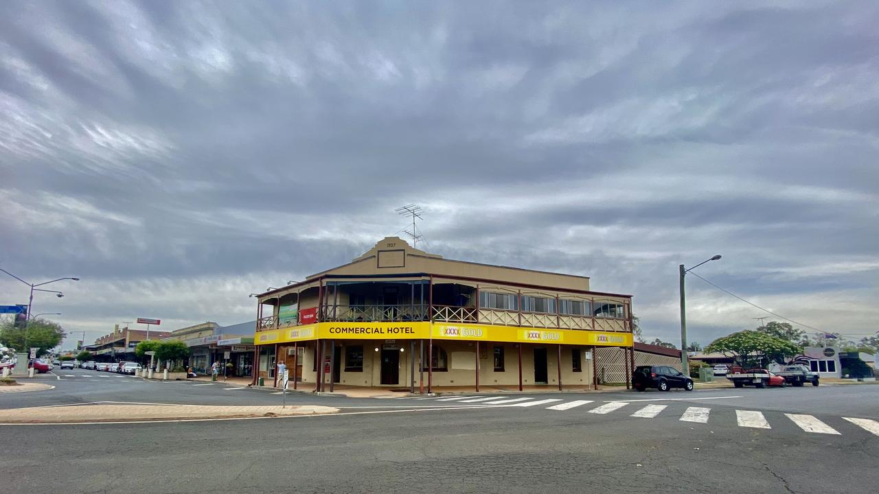 When the scuffle broke up outside the Gatton Commercial Hotel it was alleged Mr Coveney rushed Mr Hawkins, knocking him to the ground and causing a skull fracture.