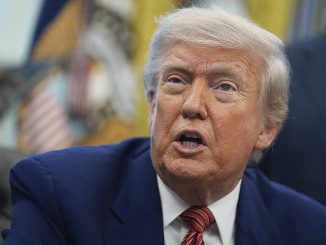US President Donald Trump has made a bold new claim about Canada. Picture: AP