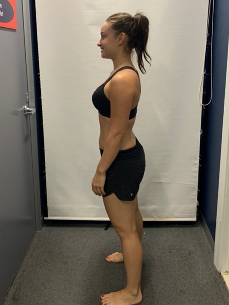 Even though she was trained six times a week she wasn’t hitting her target.