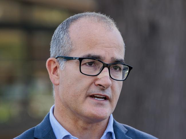 Education Minister James Merlino is named in the court case by the conman. Picture: NCA NewsWire / David Geraghty