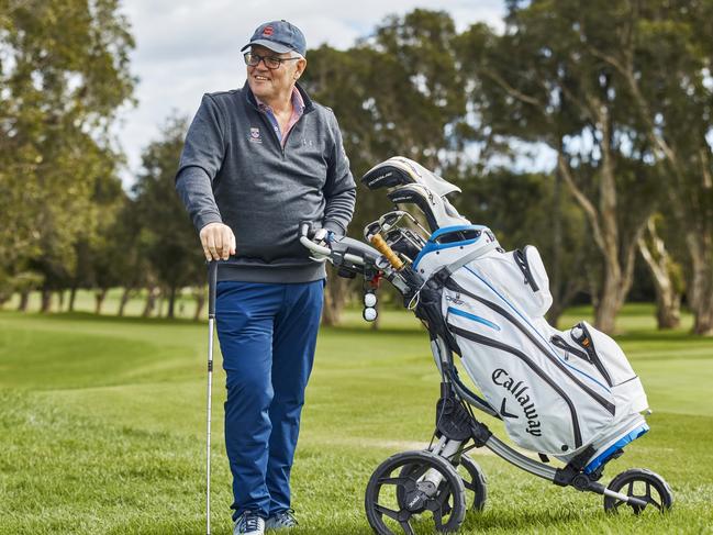 EMBARGO FOR TWAM 27 APRIL 2024. FEE MAY APPLY. Former Australian Prime Minister Scott Morrison, pictured at the Cronulla Golf Club. 10/4/2024 Picture James Horan.