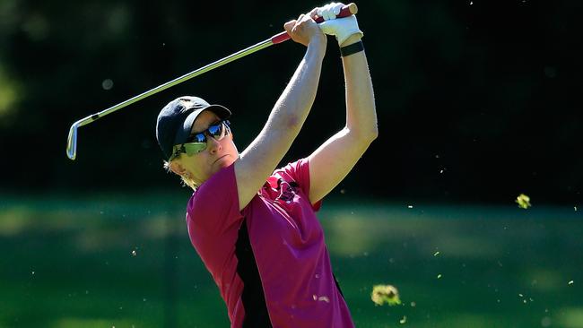 Karrie Webb is chasing the most important top 10 finish of her career at the US Open.