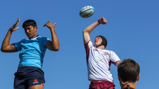 Fritz Jahnke-Tavana was part of the NSW side which finished second to Queensland at the recent junior rugby championship in Canberra.