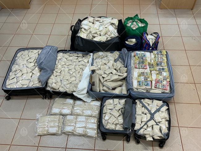 The Northern Territory Police Force has arrested two males in relation to a large kava seizure in Galiwinku on Tuesday afternoon. Picture: NT Police