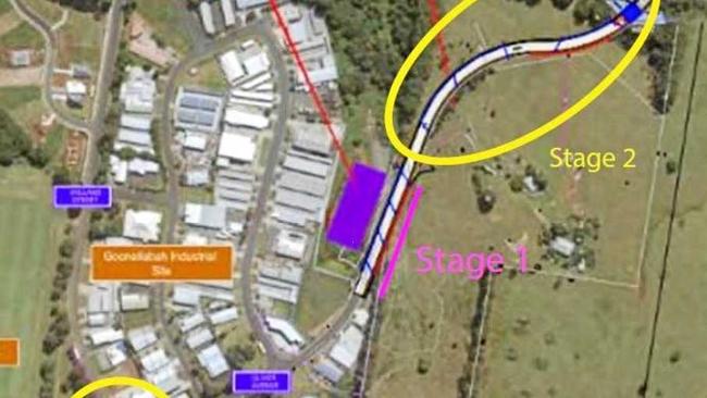 An $11.7 million project could help foster the development of an industrial precinct at Goonellabah. Picture: Lismore City Council