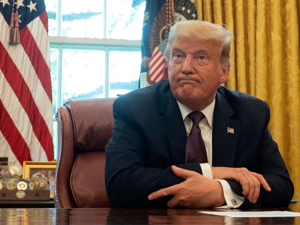 Donald Trump’s presidency will end at midday on January 20, 2021. Picture: Andrew Caballero-Reynolds/AFP