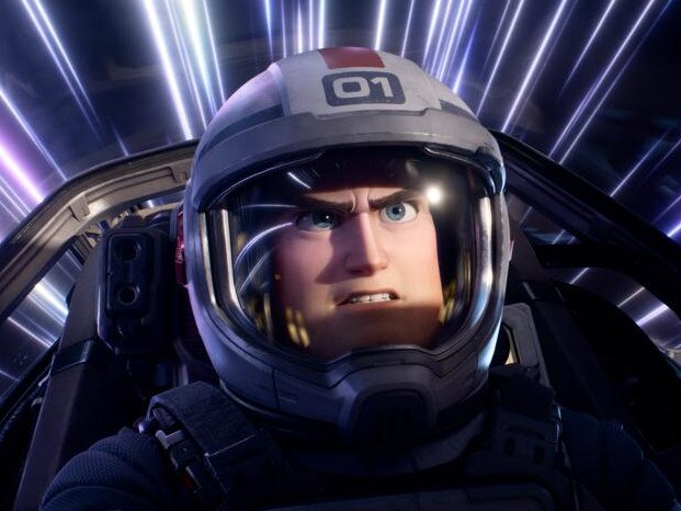 AND BEYOND -- Disney and Pixar’s “Lightyear” is an all-new, original feature film that presents the definitive origin story of Buzz Lightyear (voice of Chris Evans)—the hero who inspired the toy—introducing the legendary Space Ranger who would win generations of fans. Directed by Angus MacLane (co-director “Finding Dory”) and produced by Galyn Susman (“Toy Story That Time Forgot”), the sci-fi action-adventure releases on June 17, 2022. © 2021 Disney/Pixar. All Rights Reserved.