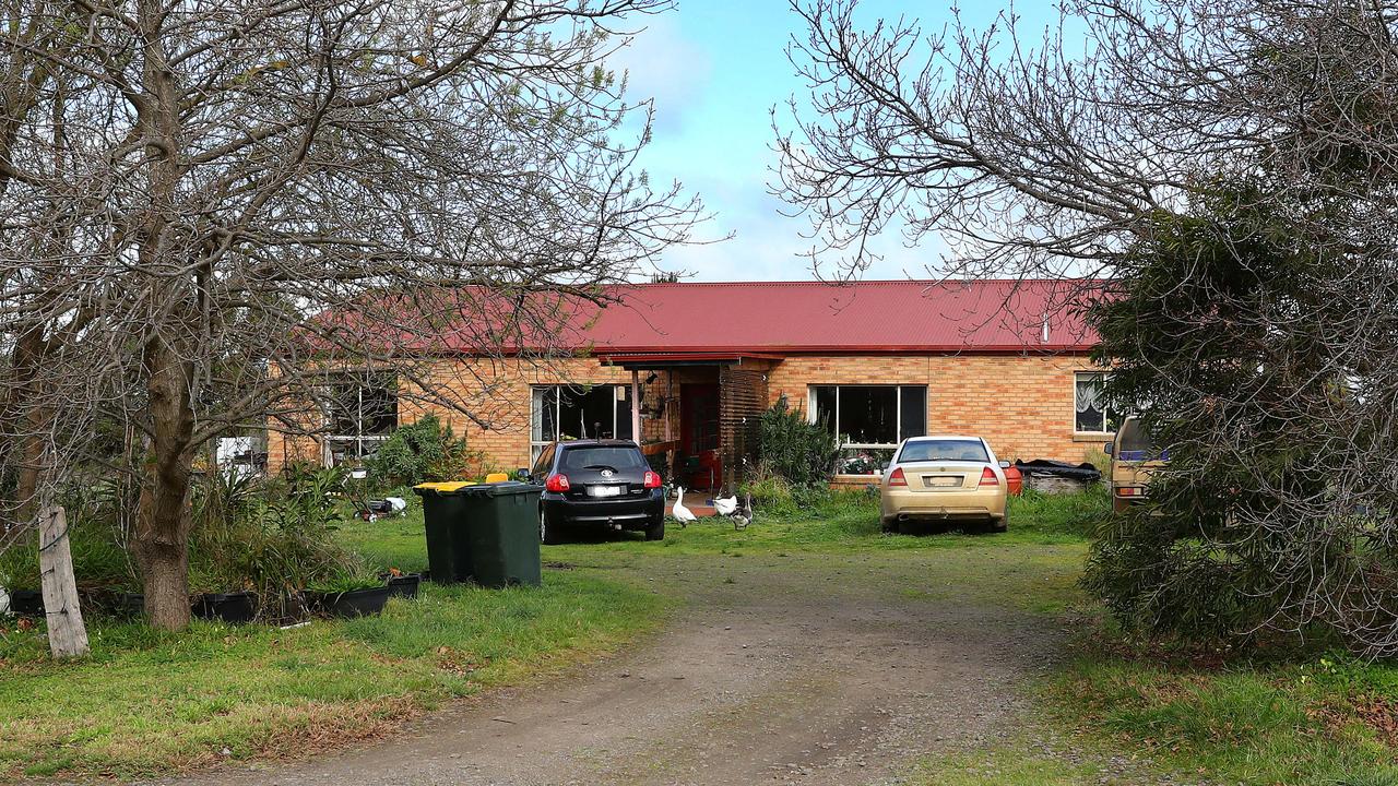 The Burrows Rd house where Ivan Deak Sr was assaulted and later died in hospital.