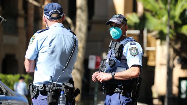 The Covid-19 vaccine will be mandated for NSW Police. Picture: NCA NewsWire/ Gaye Gerard