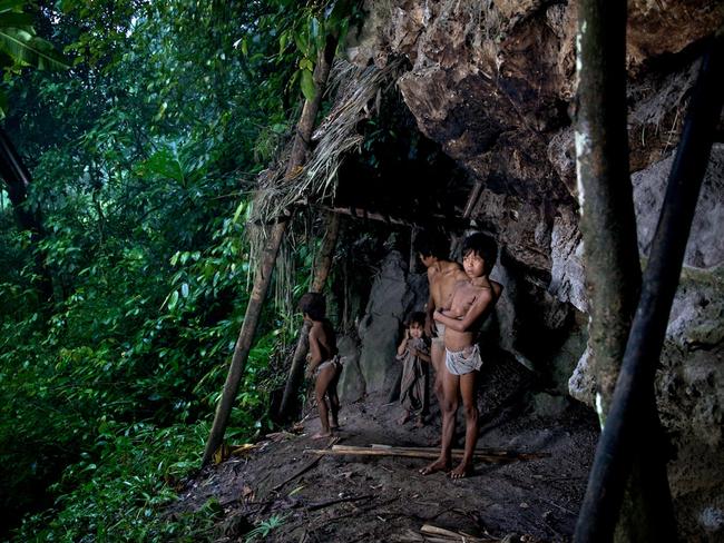 Singapan cave is used by the Tau’t Batu as shelter during the wet months. Picture: Alegra Ally