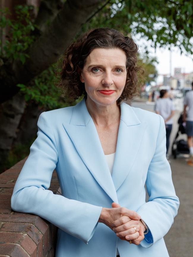 Teal MP and the designer’s sister, Allegra Spender. Picture: Max Mason-Hubers