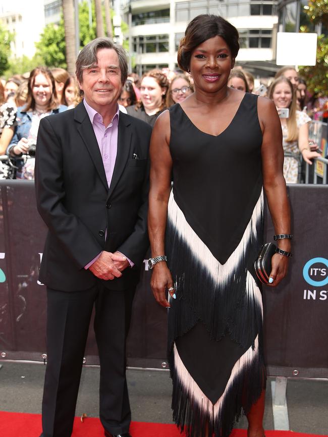 Love is in the air? John Paul Young and Marcia Hines.