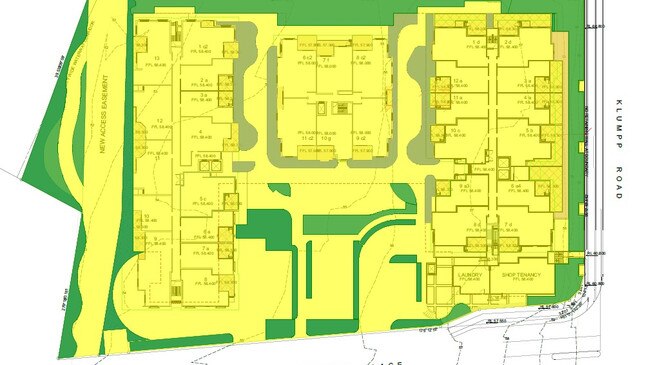 More than 170 units will be built at the complex over its three-stage lifetime.