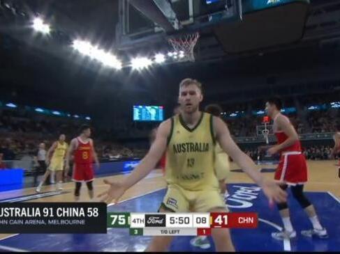 Boomers beat China in final home game