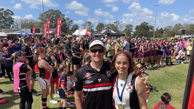 Morningside under 13's Veronica Picerno was BoG in the grand final - despite a narrow team loss.