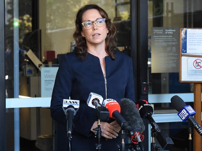 Victorian Attorney-General Jaclyn Symes says inappropriate behaviour needs to be called out. Picture: NCA NewsWire