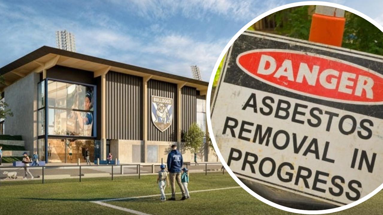 Asbestos found at proposed Bulldogs HQ site