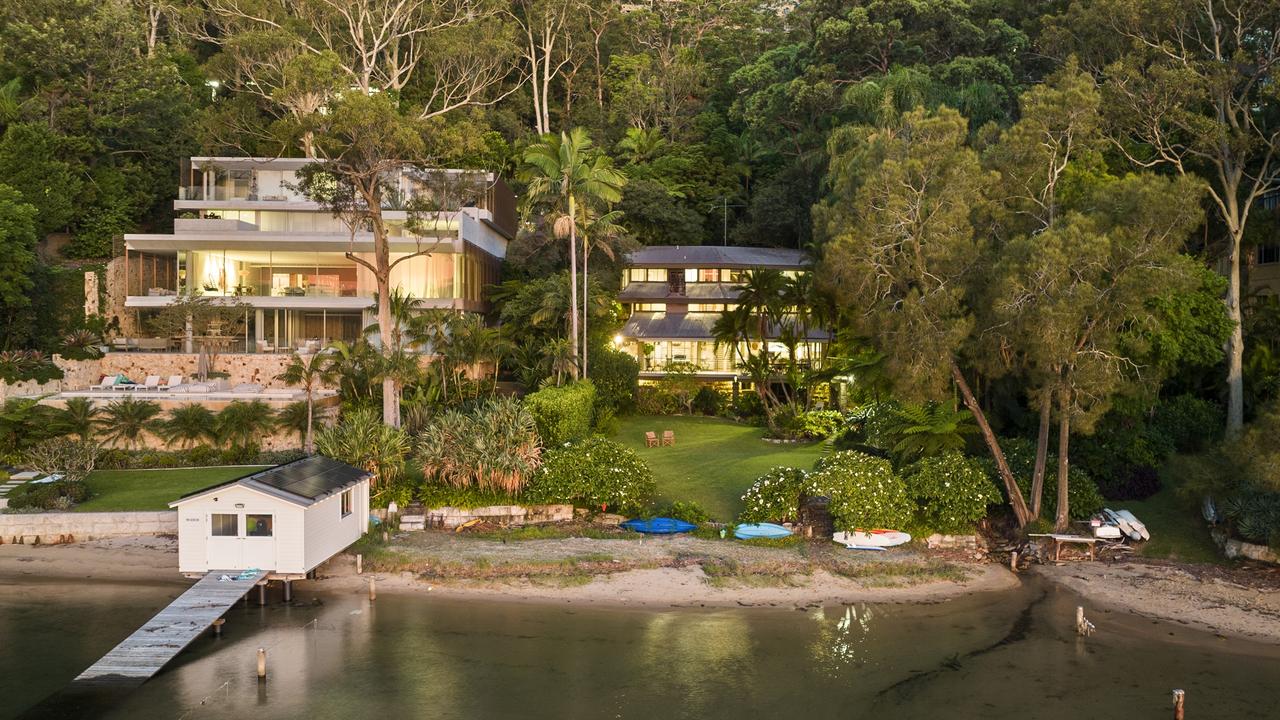 Cannon Brookes owns these two adjacent homes.