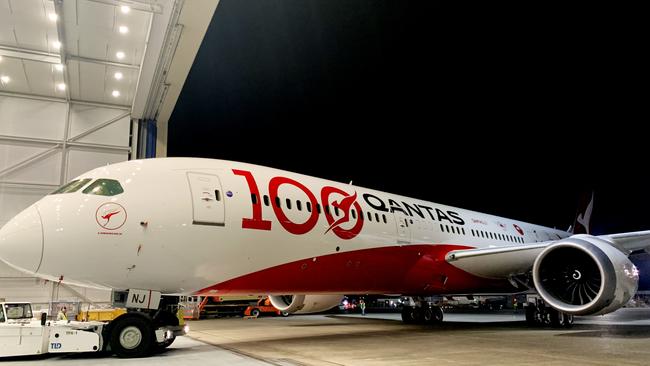 Qantas has secured its loan against new aircraft in its fleet. Picture: Supplied.