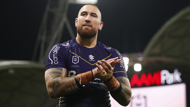 Nelson Asofa-Solomona has revealed the last words of his dying dad. Picture: Daniel Pockett/Getty Images