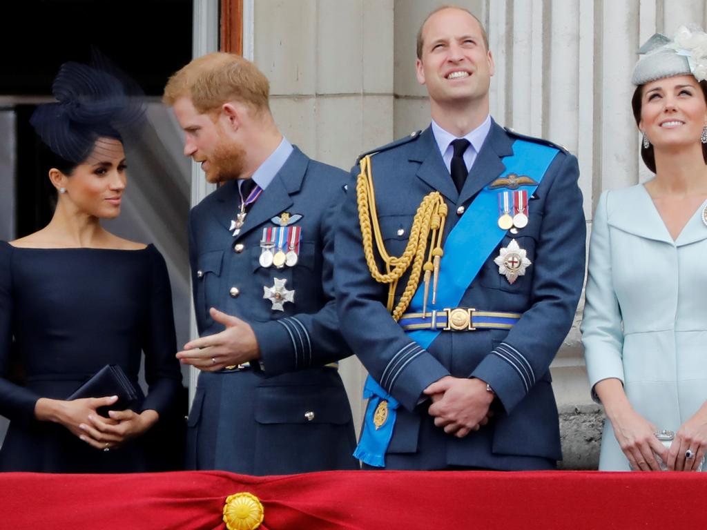 The ‘fab four’ have split their royal foundation. Picture: AFP