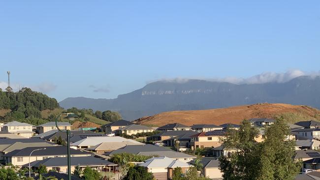 Civil work has begun on an area on the western end of Riveroak Drive in the Hundred Hills estate in Murwillumbah. Picture: Liana Boss