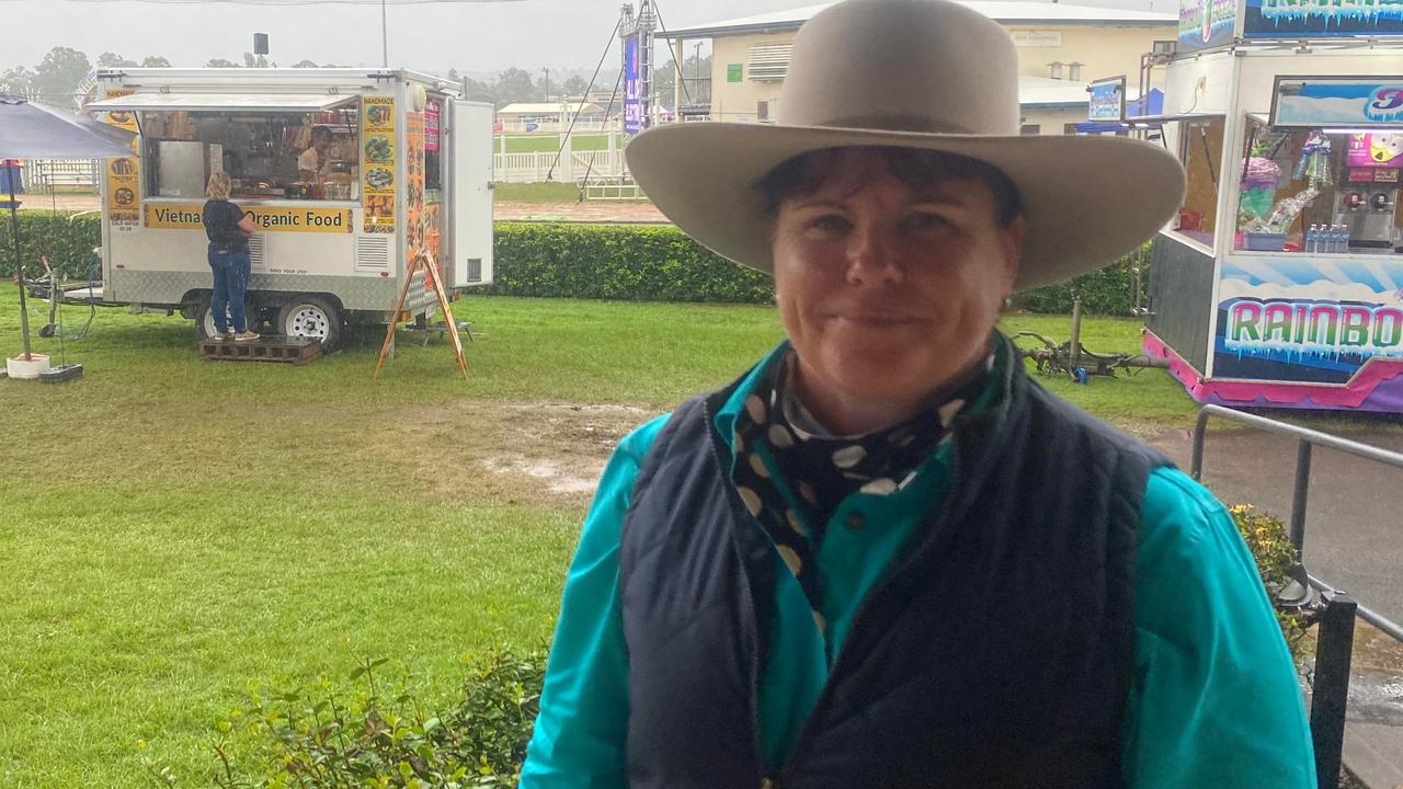 Gympie Show Society President Deb Brown said she was proud of the Gympie community and the show society for pioneering through the rough weather.