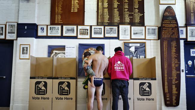 More than half of all voters are expected to vote ahead of election day. Picture: Sam Ruttyn