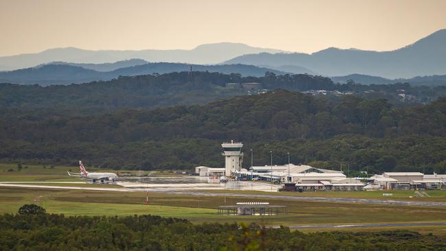 The Coffs Harbour Airport.