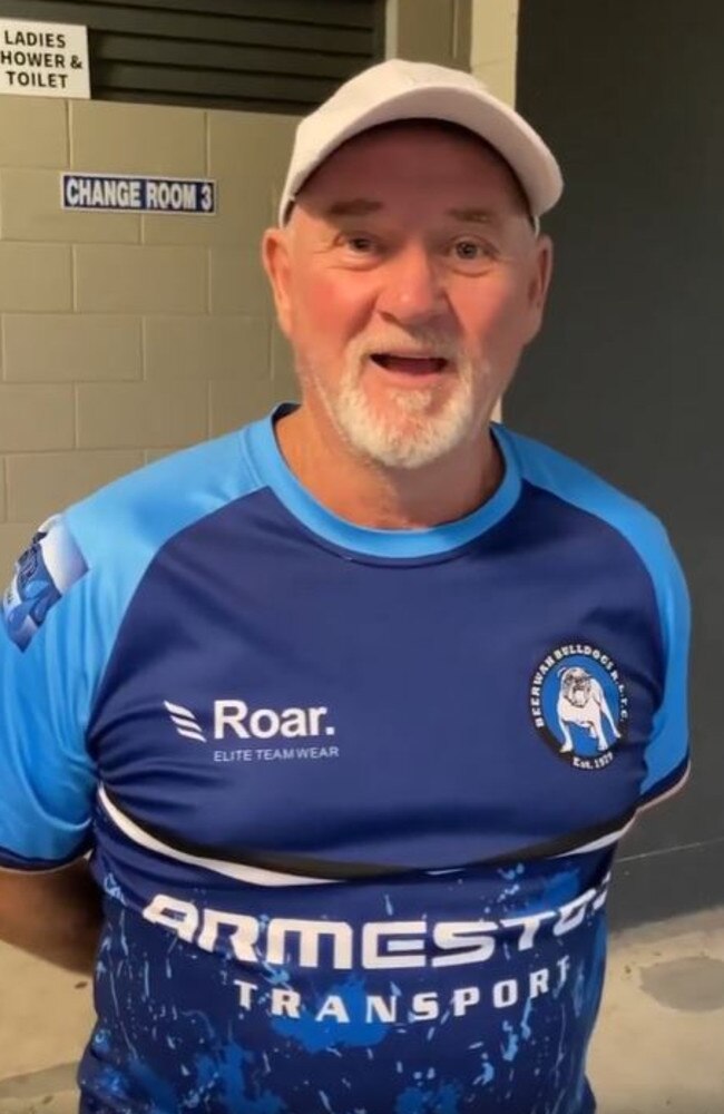 Beerwah Bulldogs head coach Brett Hill. Picture: Facebook