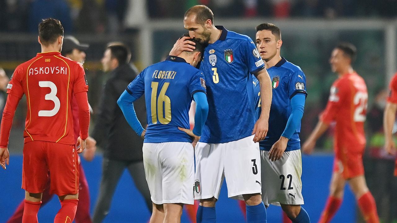 Italia kehilangan kualifikasi;  reaksi, berita, analisis, Roberto Mancini