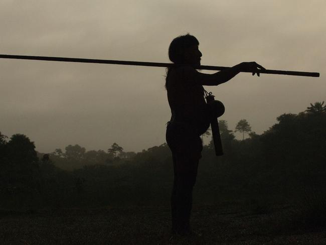 The lives of the Huaorani people in the Ecuadorean Amazon jungle. Picture: Pete Oxford /mediadrumworld.com/australscope