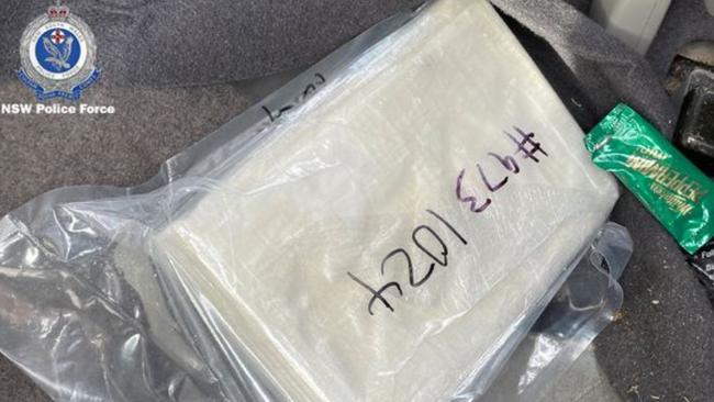 Police have charged a man after about $2 million worth of cocaine was allegedly found in a vehicle at Bangalow.