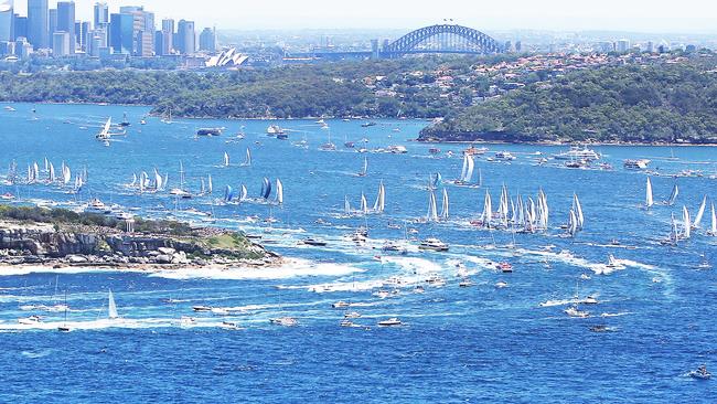 The start of the Sydney to Hobart regularly attracts large crowds but it is expected numbers will be monitored this year.