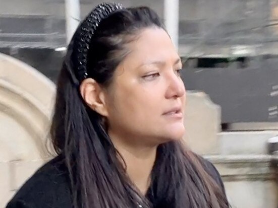 Raquel De Ohata outside Downing Centre Court on 4 June 2024 after pleading guilty to reckless wounding