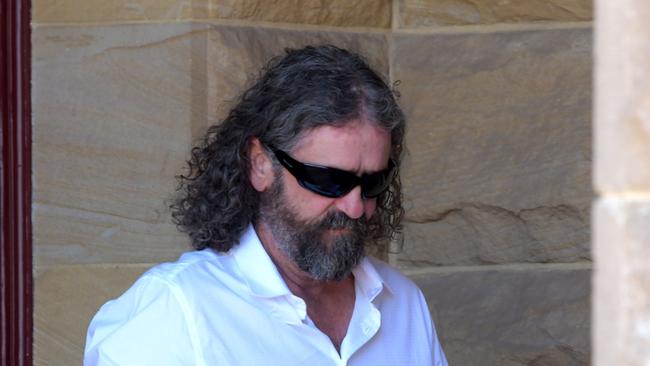 John Burdon, 47, made his first appearance before the WA Supreme Court on Monday, accused of being behind the wheel of a boat that crashed in Perth’s south, killing two women. Picture: NCA NewsWire / Sharon Smith