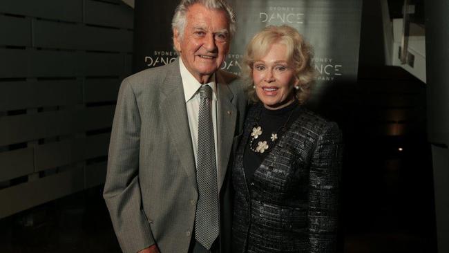 Bob Hawke and Blanche d'Alpuget last year.