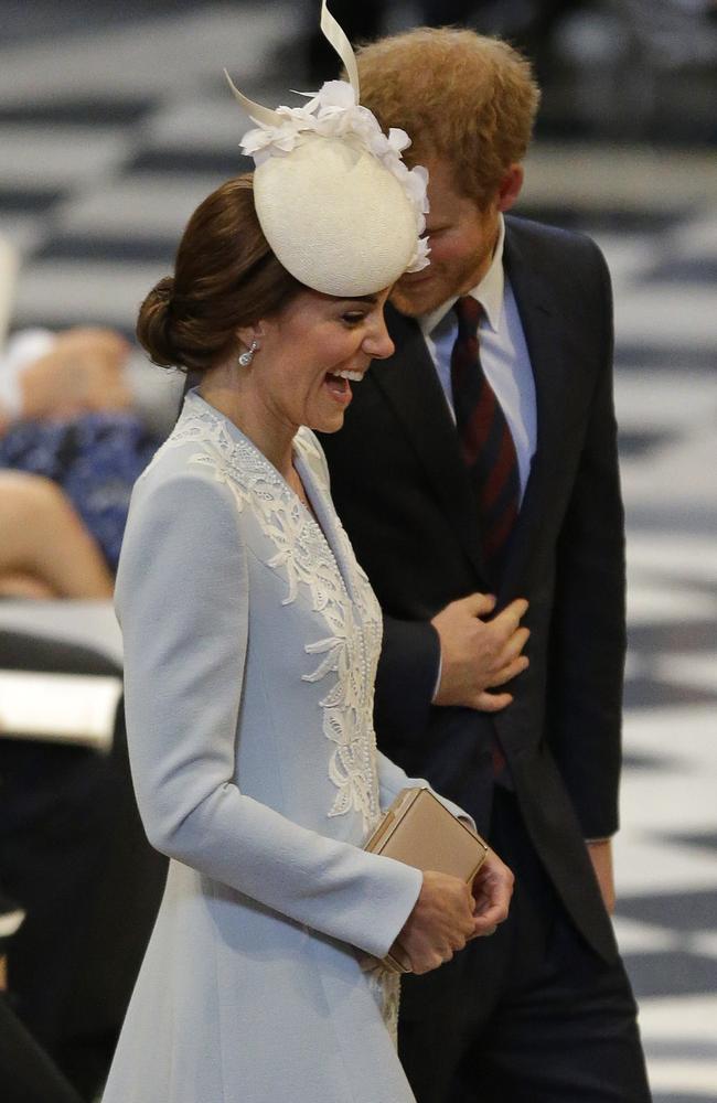 Kate and Harry, seen in 2016, used to have a playful relationship. Picture: Matt Dunham – WPA Pool/Getty Images