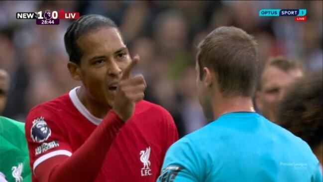 Virgil Van Dijk CHARGED after foul-mouthed rant