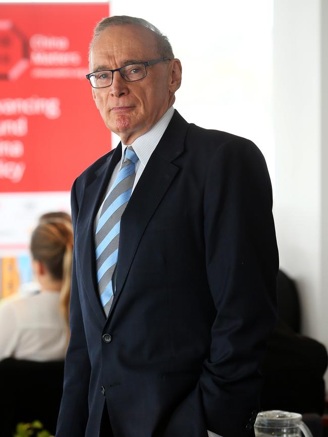 Bob Carr attends a China Matters Forum in Perth.