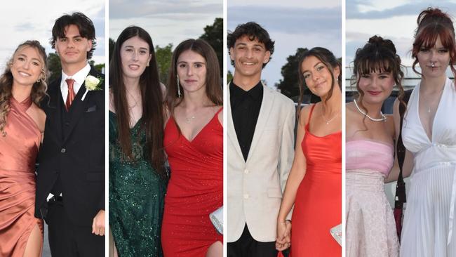 Students at the 2024 Chancellor State College formal.