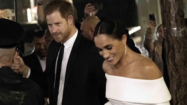 The couple at the Ripple of Hope Gala in New York City last month. Picture: Fatih Aktas/Anadolu Agency via Getty Images