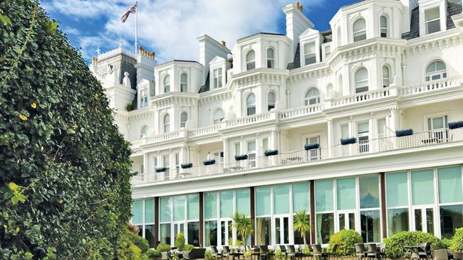 The Grand Hotel in Eastbourne.